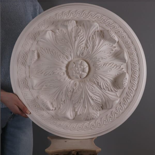 DM4078 Leaf Victorian Plaster Ceiling Rose 500mm