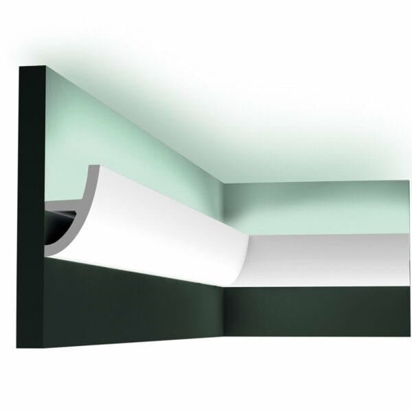 C373 Antonio LED Coving C373 80mm x 50mm x 2m