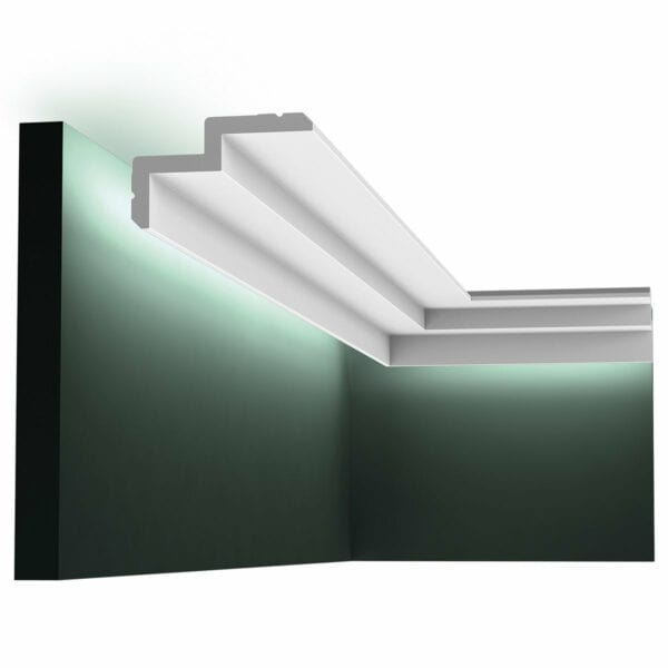 C390 Modern Steps LED Coving 60mm x 100mm x 2m