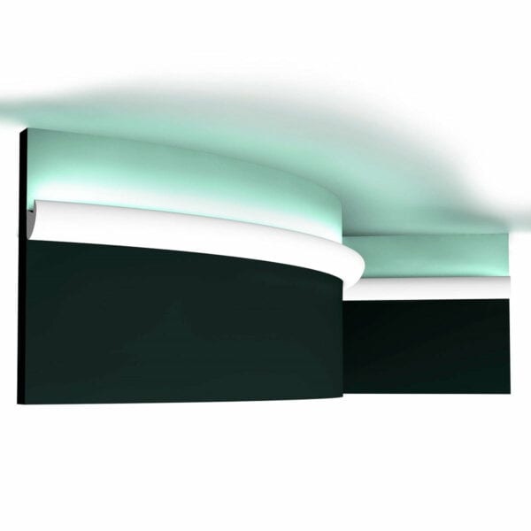 CX188F Flexible Duropolymer LED Coving 34mm x 30mm x 2m