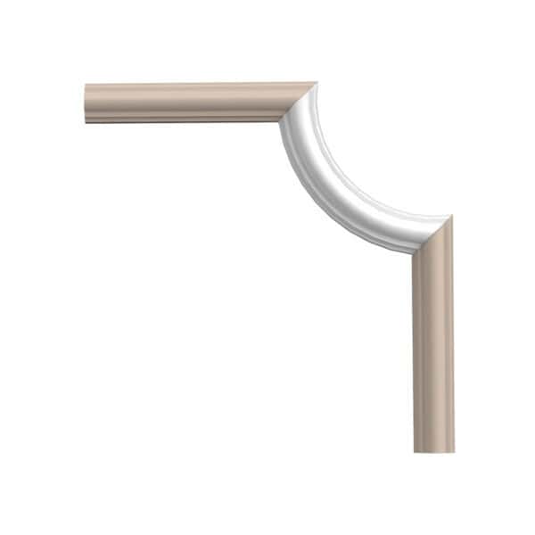 PX120A Corner Picture Rail 190mm x 88mm x 29mm