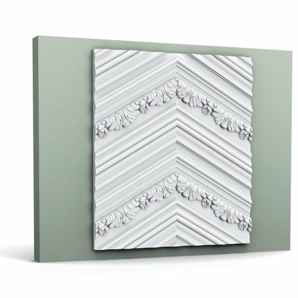 W130 Chevron 3D Wall Panel 2000mm x 400mm x 19mm