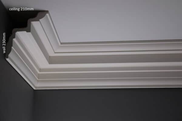 Kensington Grand Georgian Plaster Coving DM1283