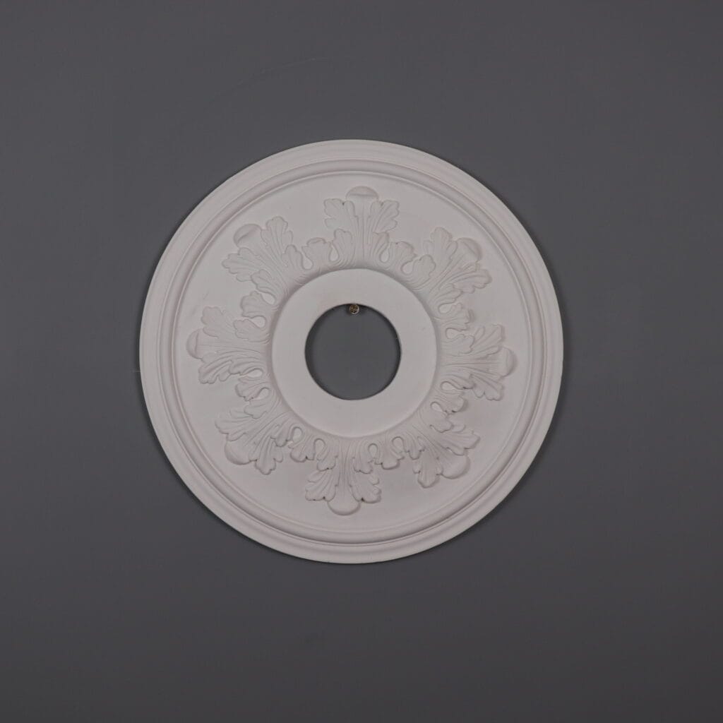 DM4053 410mm Victorian Leaf Plaster Ceiling Rose