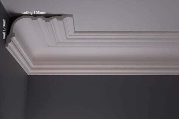 ​The London Victorian Plaster Coving DM1988